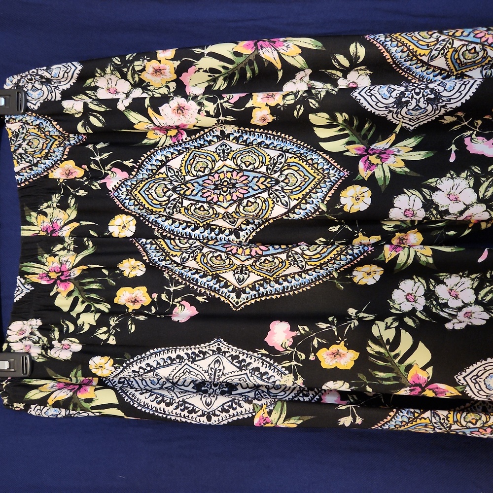 Printed Floral Polazzo Pants